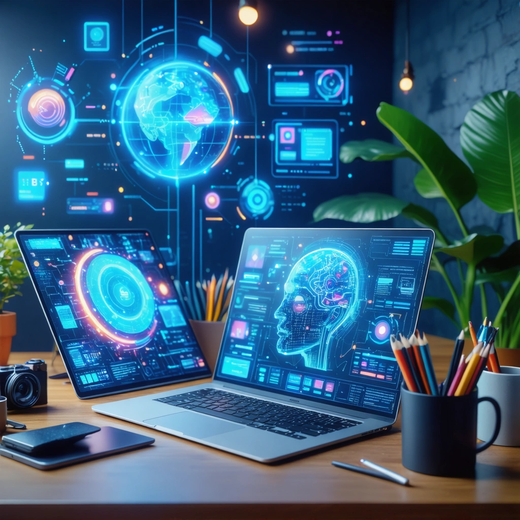 Small business owners utilizing AI technology for growth in December 2025.